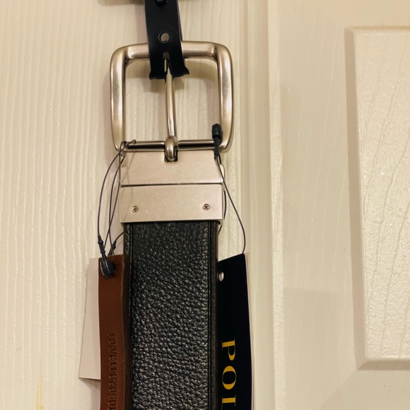 Ralph Lauren Reversible leather belt black and brown（36 and 38） - Picture 4 of 12